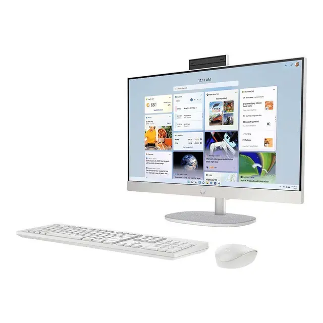ADVAN AIO A25A-R53S1 AMD R5-3500U/RAM 8GB/SSD 256GB/LCD 23.8 INCH/WIN 11/ WHITE
