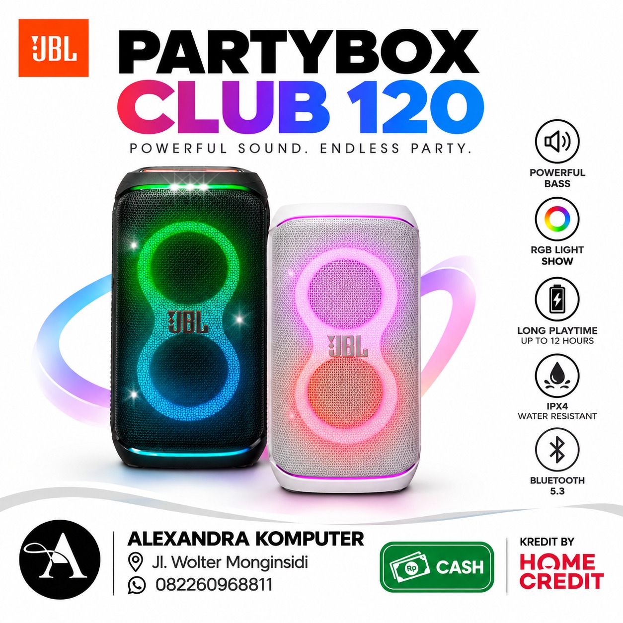 JBL PartyBox Club 120